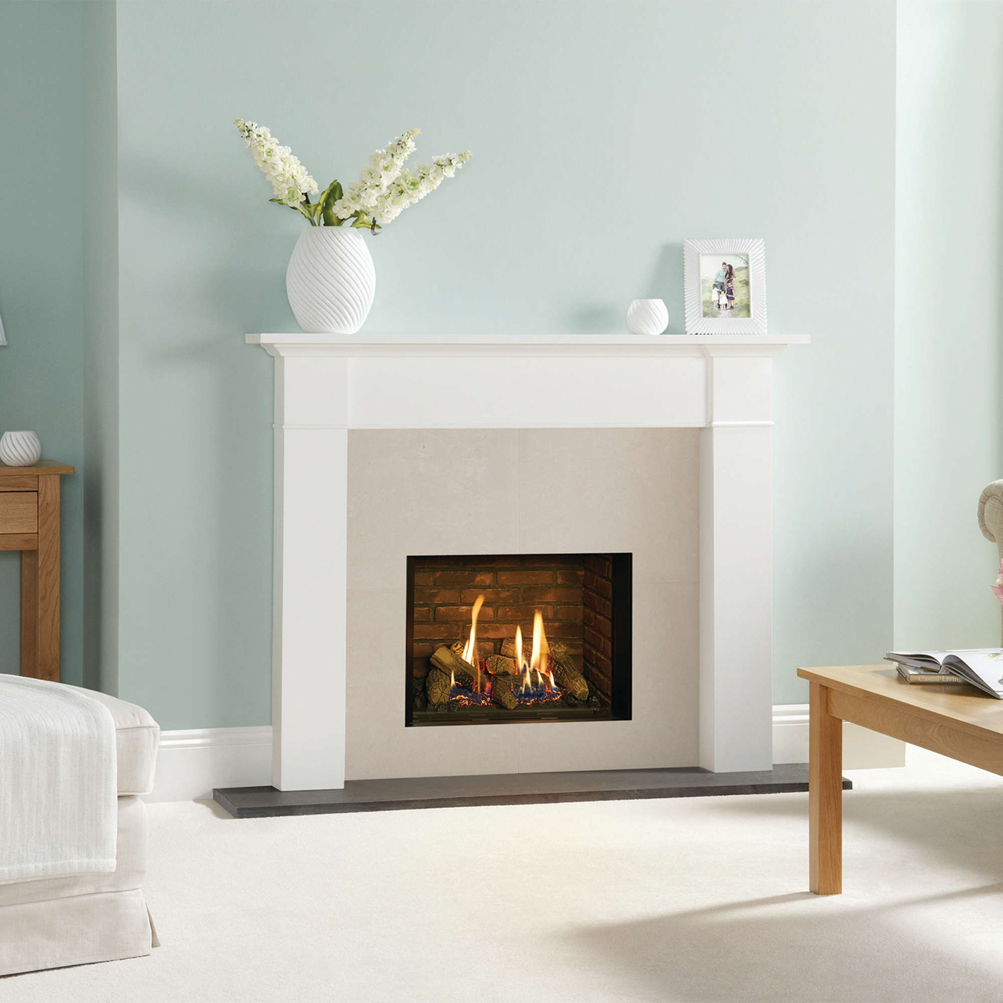 Gazco Riva2 600 Inset Gas Fire - Balanced Flue - Natural Gas