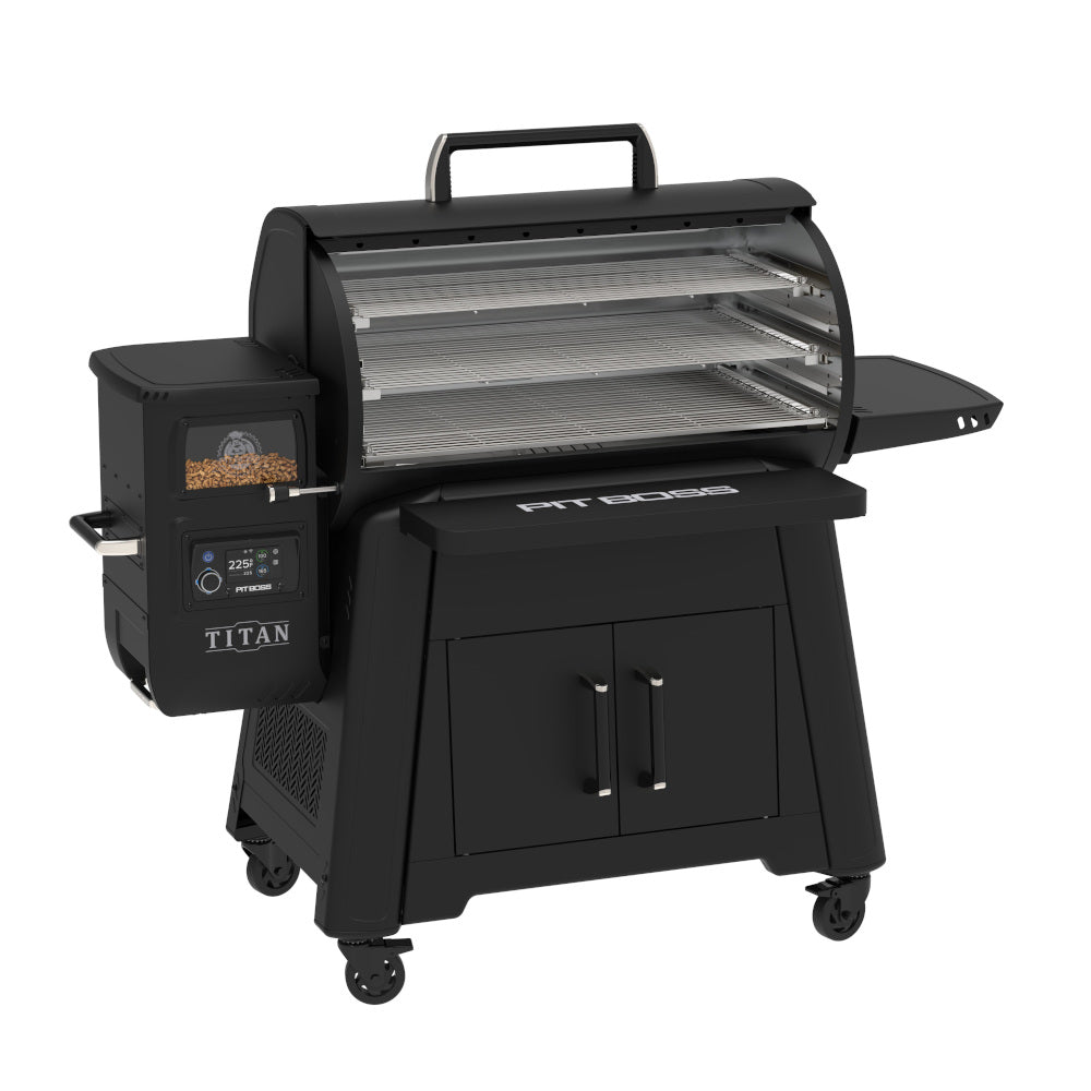 Pit Boss Competition Series Titan 1600 Wood Pellet Grill - Free 6-Piece Cast Iron Cooking Set Included