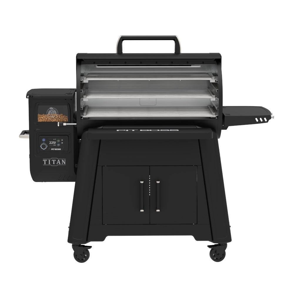 Pit Boss Competition Series Titan 1600 Wood Pellet Grill - Free 6-Piece Cast Iron Cooking Set Included