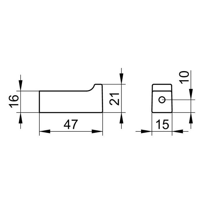 Keuco Edition 11 Single Towel Hook