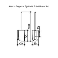 Keuco Elegance Toilet Brush Set