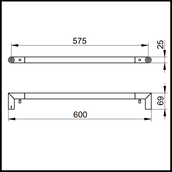 Keuco Collection Reva Towel Rail
