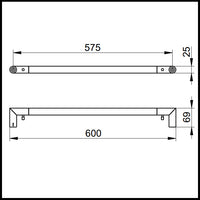 Keuco Collection Reva Towel Rail