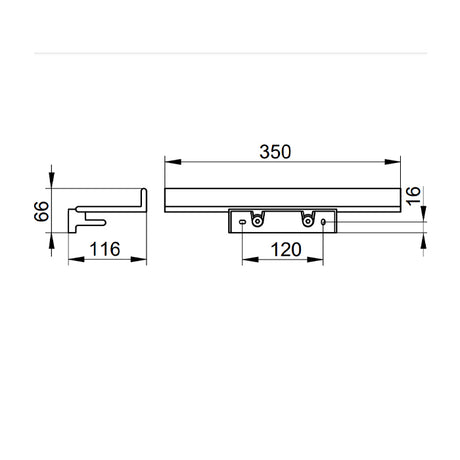 Keuco Collection Reva Shower Shelf