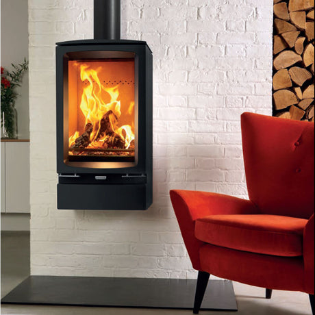 Stovax Vogue Midi T Wood Burning Stove - Wall Hung - EcoDesign Ready