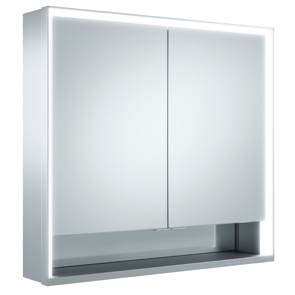 Keuco Royal Lumos Light Mirror Cabinet with Adjustable Lighting & Mirror Heating - 800 x 735 x 165 mm
