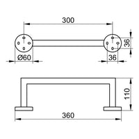 Keuco Edition 90 Towel Ring