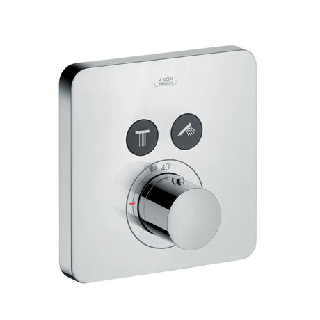Axor ShowerSelect Soft Thermostatic Mixer For 2 Outlets
