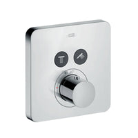 Axor ShowerSelect Soft Thermostatic Mixer For 2 Outlets