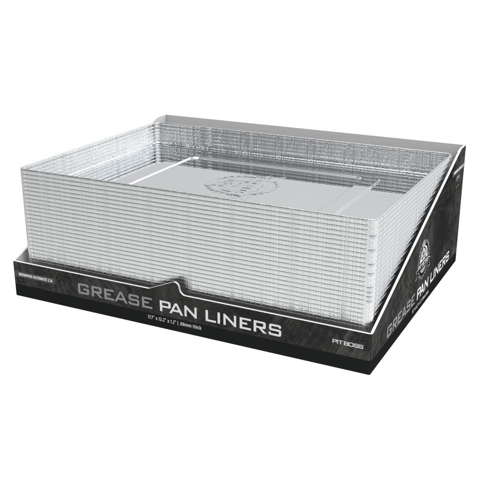 Pit Boss Foil Grease Pan Liners - Memphis 2.0 (6 Pack)