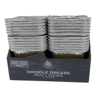 Pit Boss Foil Grease Pan Liners - Ultimate Plancha 2, 3, 4 Burner (6 Pack)