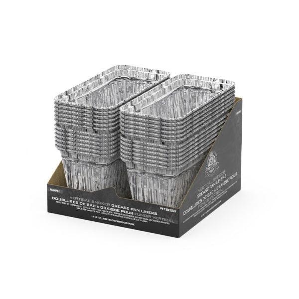 Pit Boss Foil Grease Pan Liners - Pro 4 Vertical Smoker (6 Pack)