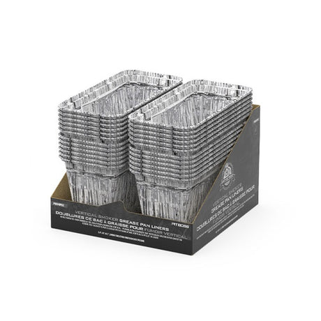 Pit Boss Foil Grease Pan Liners - Pro 4 Vertical Smoker (6 Pack)