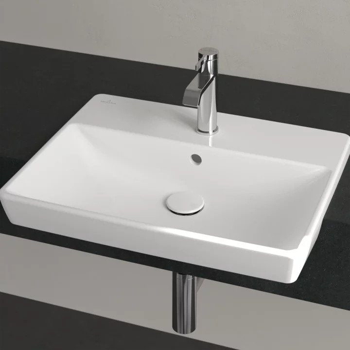 Villeroy & Boch Avento Washbasin Semi-Recessed - 550 x 440 x 145 mm