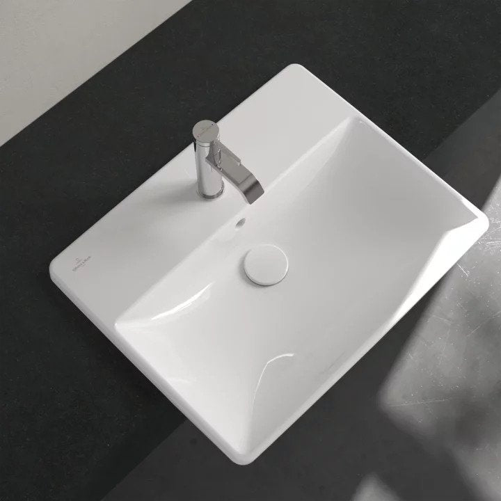 Villeroy & Boch Avento Washbasin Semi-Recessed - 550 x 440 x 145 mm