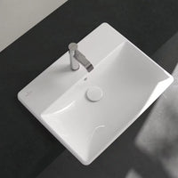 Villeroy & Boch Avento Washbasin Semi-Recessed - 550 x 440 x 145 mm