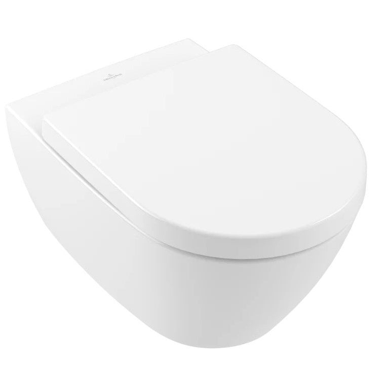 Villeroy & Boch Subway 2.0 Washdown Toilet Wall-Mounted - White Alpin