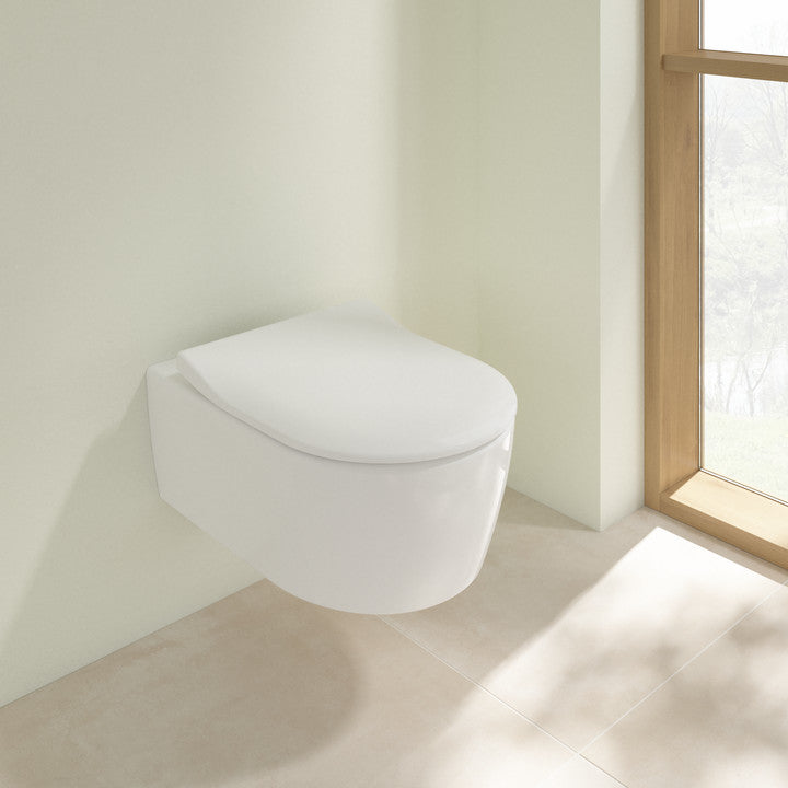 Villeroy & Boch Avento Combi-Pack Toilet Wall-Mounted - White Alpin