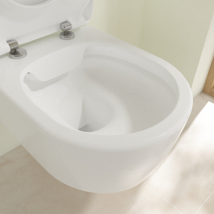Villeroy & Boch Avento Combi-Pack Toilet Wall-Mounted - White Alpin