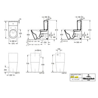 Villeroy & Boch Architectura Cistern - White Alpin