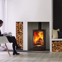 Stovax Vogue Midi T Wood Burning Stove With Plinth - EcoDesign Ready