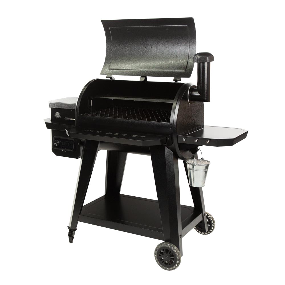 Pit Boss Pro 850 Wood Pellet Smoker - With WiFi Connectivity - Free 6-Piece Cast Iron Cooking Set Included