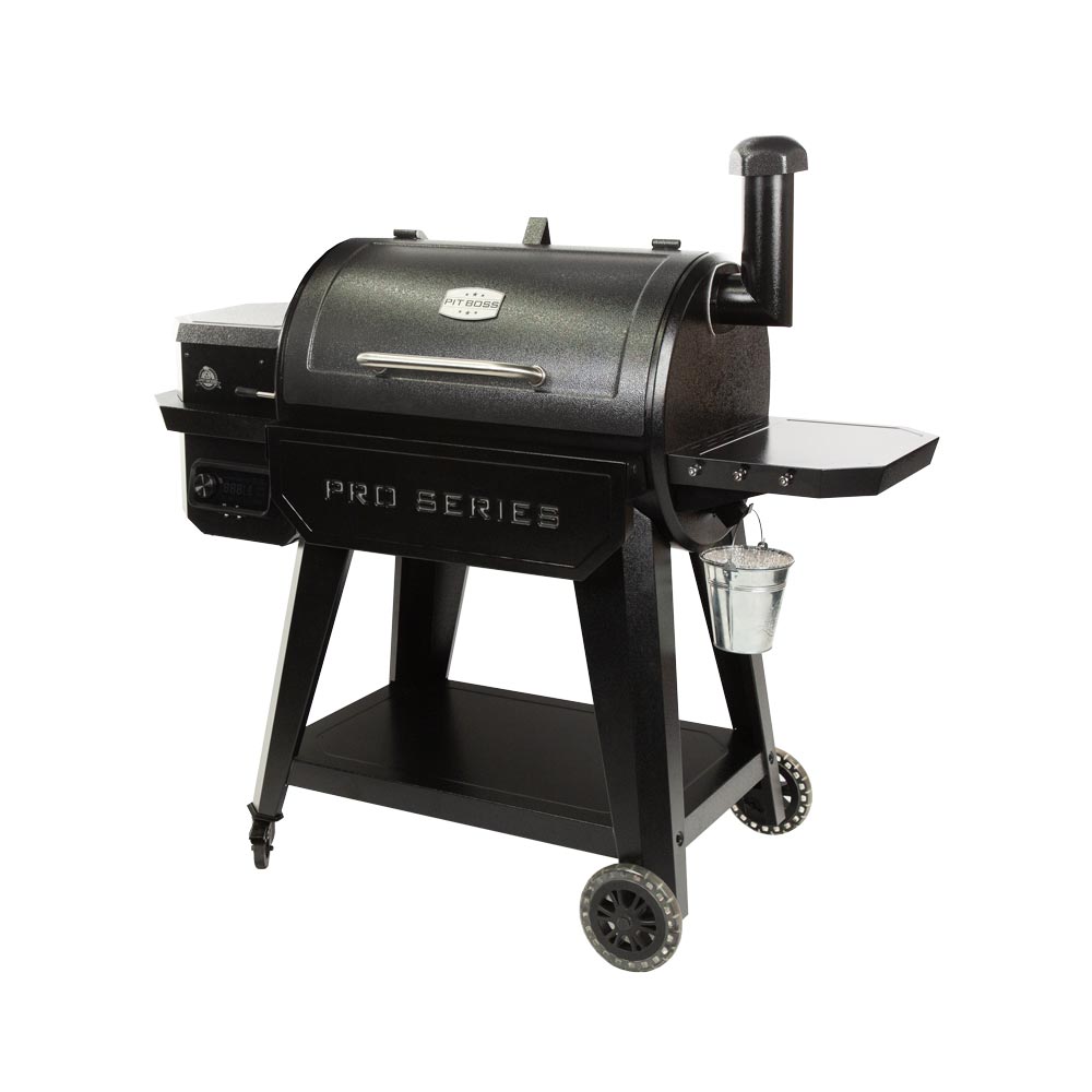 Pit Boss Pro 850 Wood Pellet Smoker - With WiFi Connectivity - Free 6-Piece Cast Iron Cooking Set Included