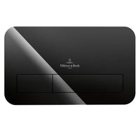 Villeroy & Boch ViConnect Toilet Flush Plate 200G - Glass - Available in Various Colours