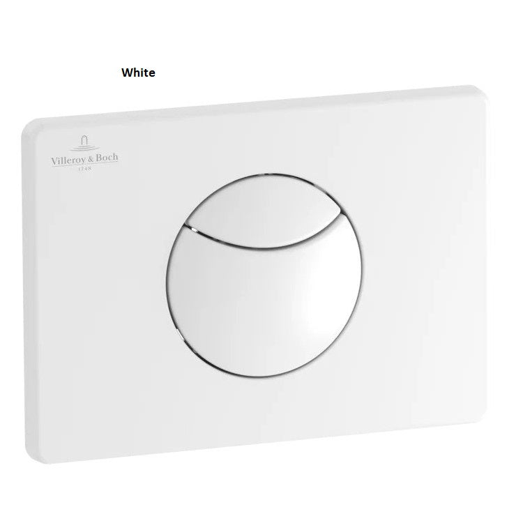 Villeroy & Boch ViConnect Toilet Flush Plate 100S -  Available in Various Colours
