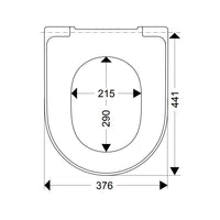 Villeroy & Boch Architectura Standard Toilet Seat and Cover - White Alpin