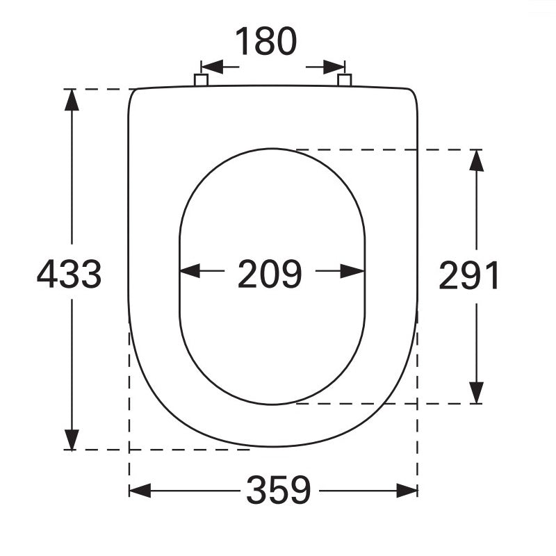 Villeroy & Boch Subway 2.0 Toilet Seat and Cover