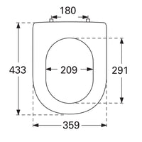 Villeroy & Boch Subway 2.0 Toilet Seat and Cover