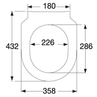 Villeroy & Boch Subway 2.0 Toilet SlimSeat and Cover