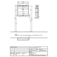 Villeroy & Boch Reflection Mirror Cabinet With Lighting - 800 x 740 x 159 mm