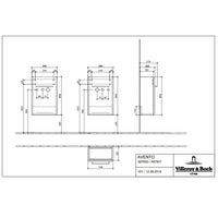 Villeroy & Boch Avento Handwash Basin - 360 x 220 x 110 mm