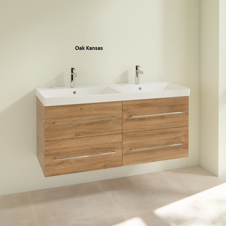 Villeroy & Boch Avento Washbasin Double Vanity - 1200 x 470 x 160 mm