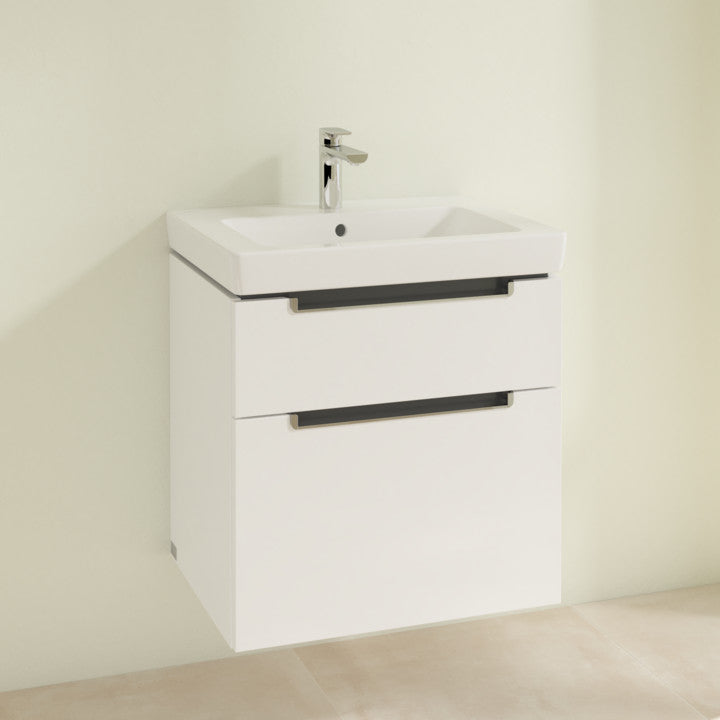 Villeroy & Boch Subway 2.0 Vanity Unit, 2 Drawer - 587 x 590 x 454 mm