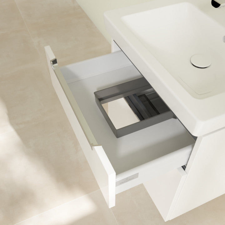 Villeroy & Boch Subway 2.0 Vanity Unit, 2 Drawer - 587 x 590 x 454 mm