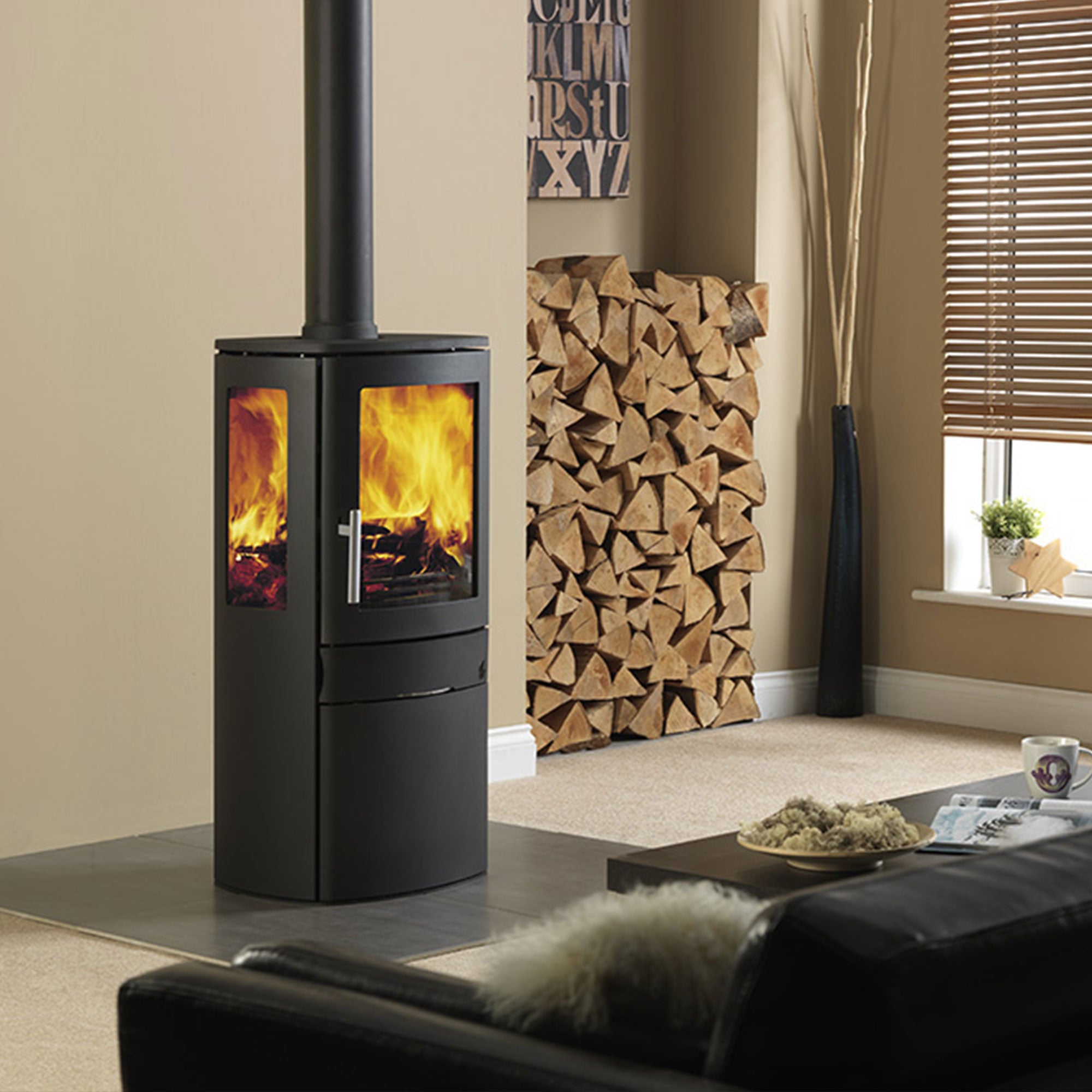 ACR Neo 3 Wood Burning Stove - 5kW - EcoDesign Ready