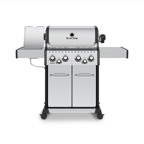 Broil King Baron S490 IR Gas BBQ Grill - Free Cover Included