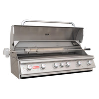 Bull BBQ Component Diablo Built-In Gas BBQ with Lights System and Rotisserie Kit - 6 Burners
