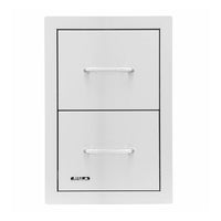 Bull BBQ Component Double Drawer