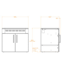 Brabura KC 100 Grill Cabinet