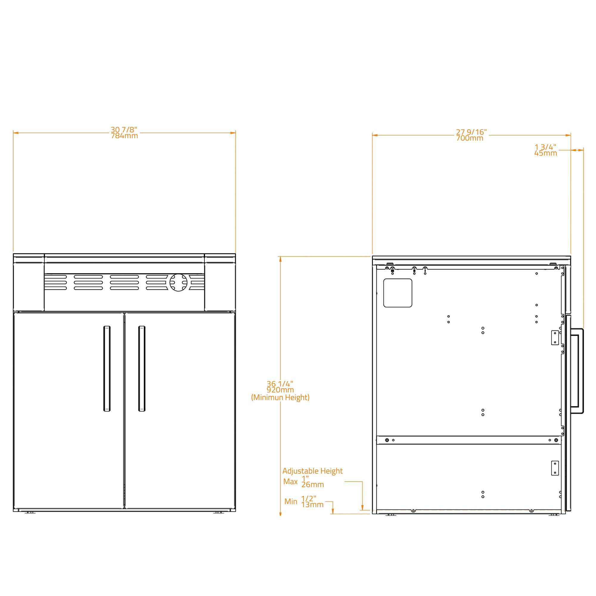 Brabura KC 80 Cabinet