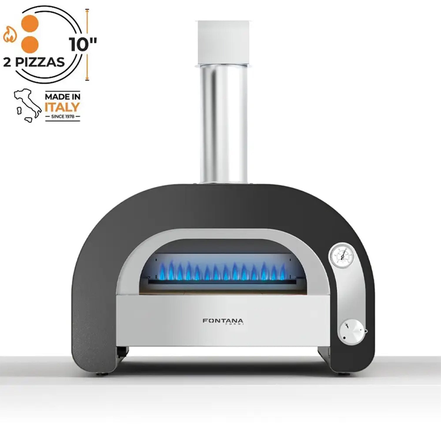 Brabura Fontana Maestro 60 Gas Countertop Pizza Oven