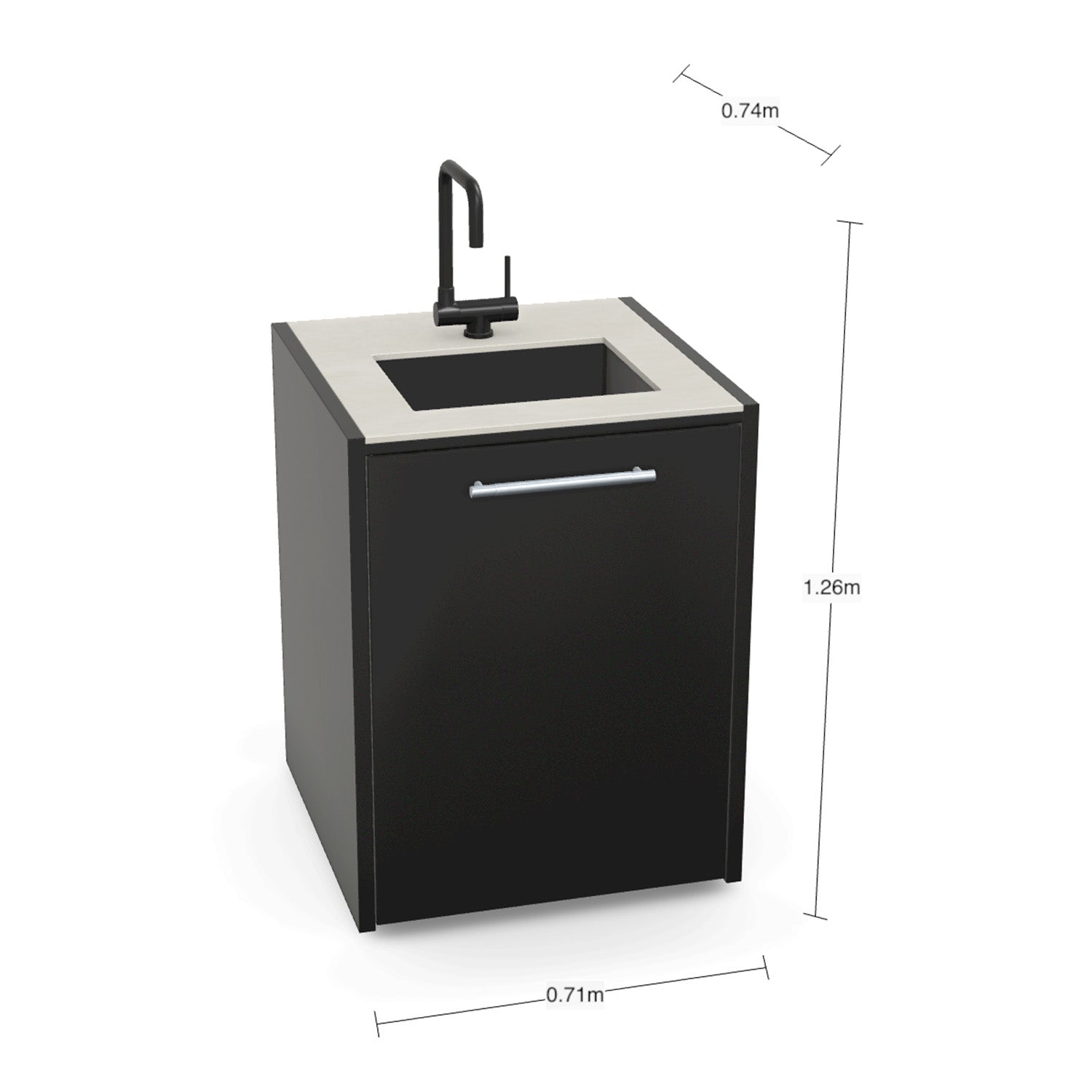 Brabura CT 60 Sink Cabinet