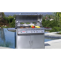 Bull BBQs Brahma Gas Cart BBQ With Infrared Back Burner & Rotisserie