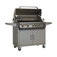 Bull BBQs Brahma Gas Cart BBQ With Infrared Back Burner & Rotisserie