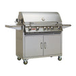 Bull BBQs Brahma Gas Cart BBQ With Infrared Back Burner & Rotisserie