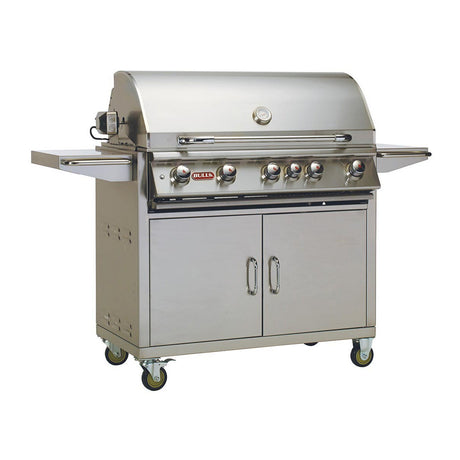 Bull BBQs Brahma Gas Cart BBQ With Infrared Back Burner & Rotisserie